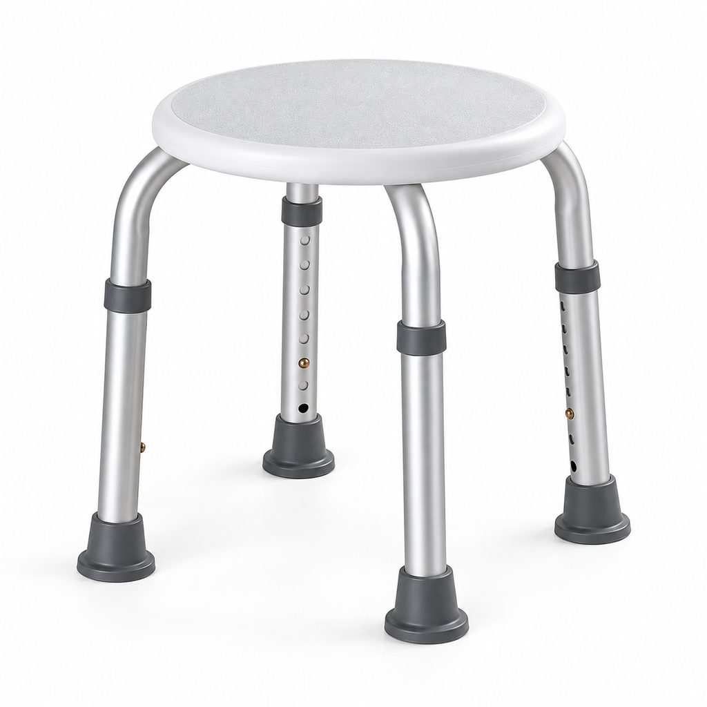 Taboret prysznicowy aluminiowy